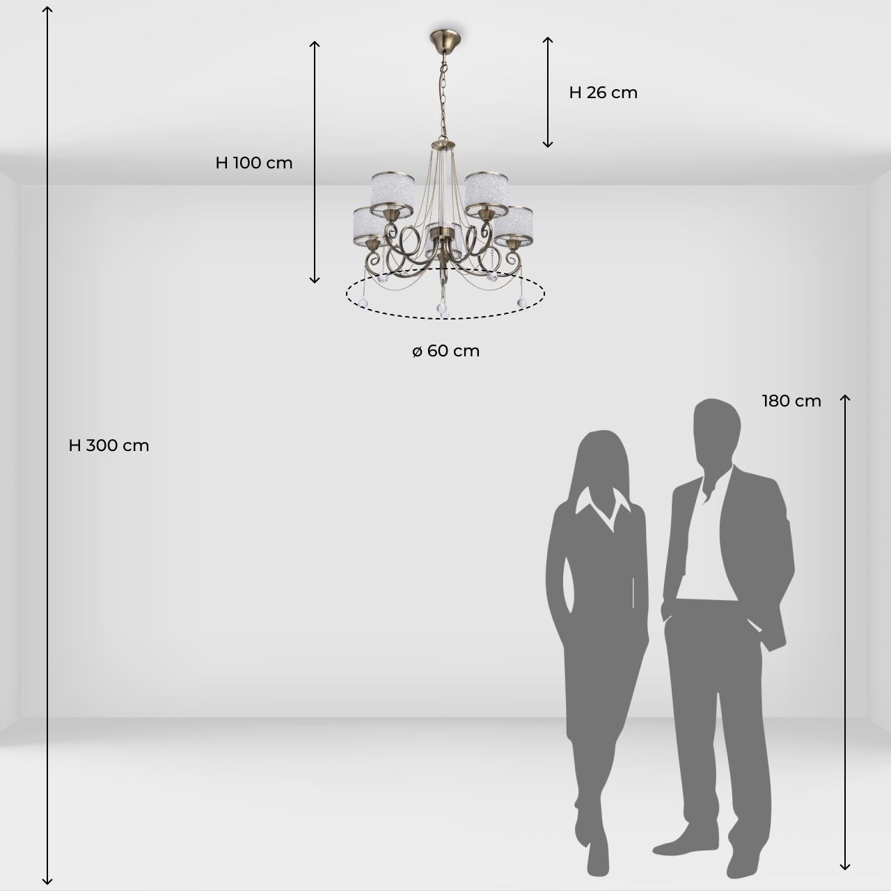 Подвесная люстра MW-Light 372013405_MW