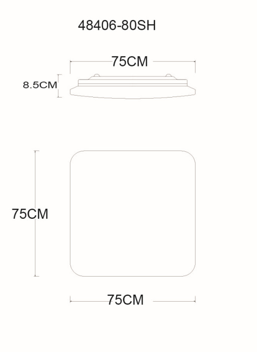 Потолочная люстра Globo LASSY 48406-80SH_GL