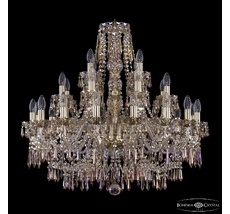 Хрустальная люстра Bohemia Ivele 1403/16+8+4/300 G M801_BI