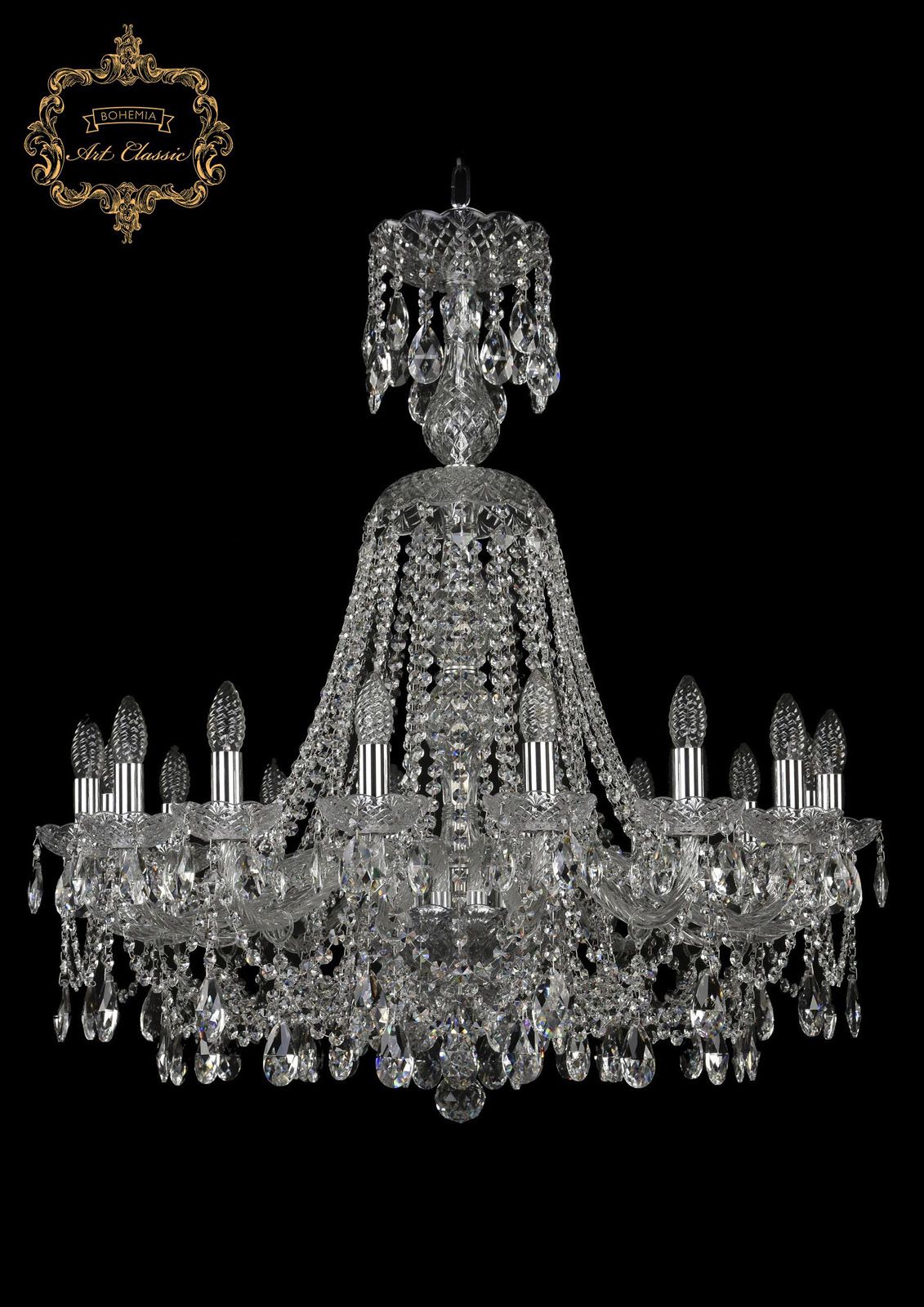 

Хрустальная люстра Bohemia Art Classic 11.25.16.300.XL-92.Cr.Sp, 11.25.16.300.XL-92.Cr.Sp
