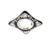 Встраиваемый светильник Ambrella light Ceramo D2065 BK/CH_AMB