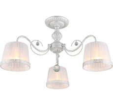 Потолочная люстра хрустальная на штанге Omnilux OML-54117-03