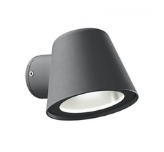 Настенный уличный светильник Ideallux GAS AP1 ANTRACITE_IL
