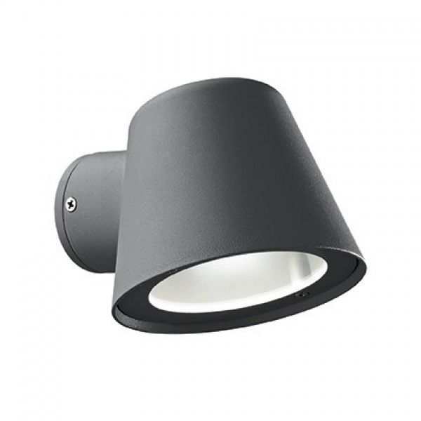 Настенный уличный светильник Ideallux GAS AP1 ANTRACITE_IL