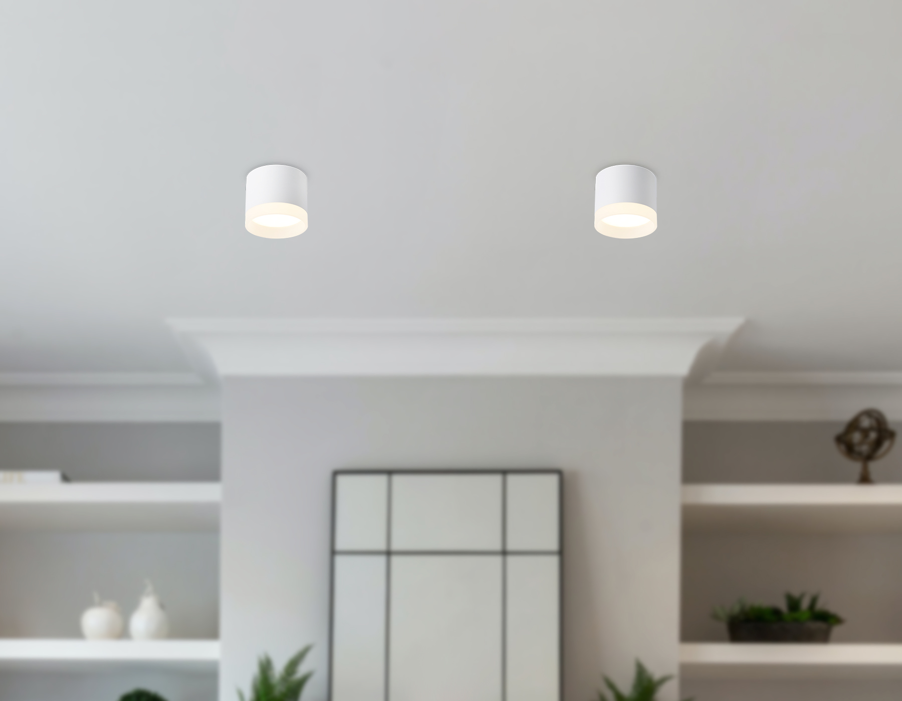 Накладной точечный светильник GX53 Ambrella Light TECHNO SPOT TN5365_AMB