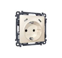 Комплект механизма электрической розетки 2USB С+C 20W с/з на винтовых зажимах 16A-250V ALFA QUANT (AP3105, VM165) Ambrella Volt MA310510_AMB