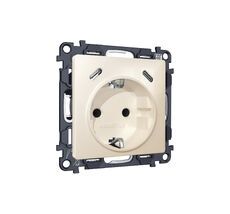 Комплект механизма электрической розетки 2USB С+C 20W с/з на винтовых зажимах 16A-250V ALFA QUANT (AP3105, VM165) Ambrella Volt MA310510_AMB