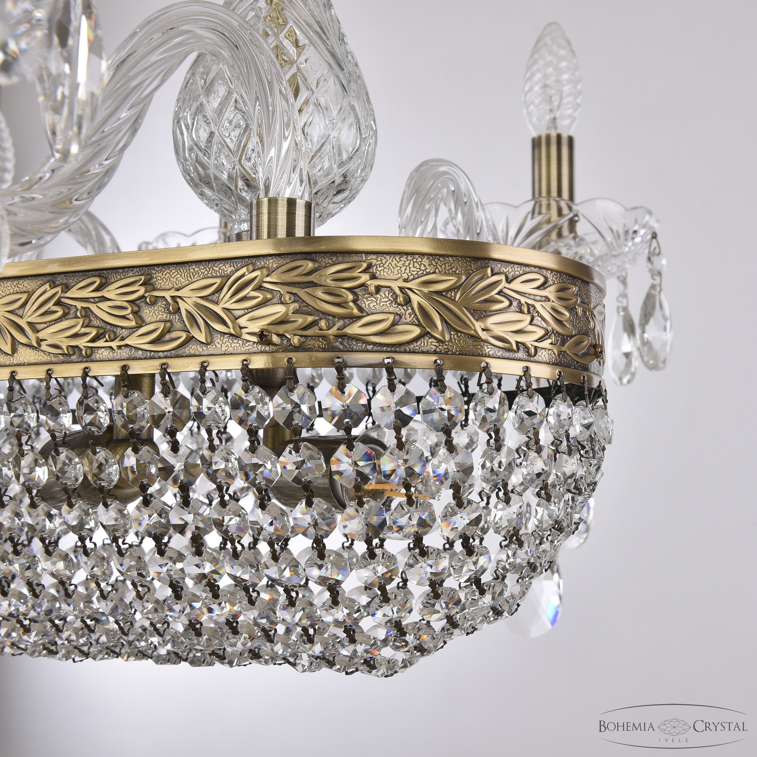 Хрустальная люстра Bohemia Ivele Crystal 1452/6/195/600 FP_BI
