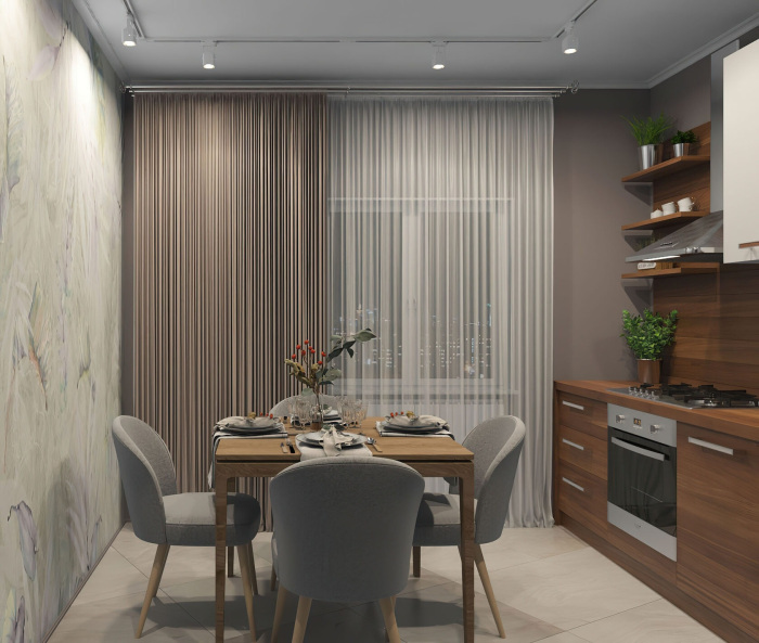 Шинопровод Denkirs DK Track TR1001-WH/1