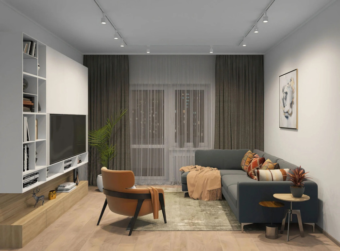 Шинопровод Denkirs DK Track TR1002-WH/1