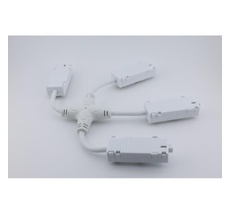 Трековый коннектор питания Х-образный Aployt APL.0280.10.05