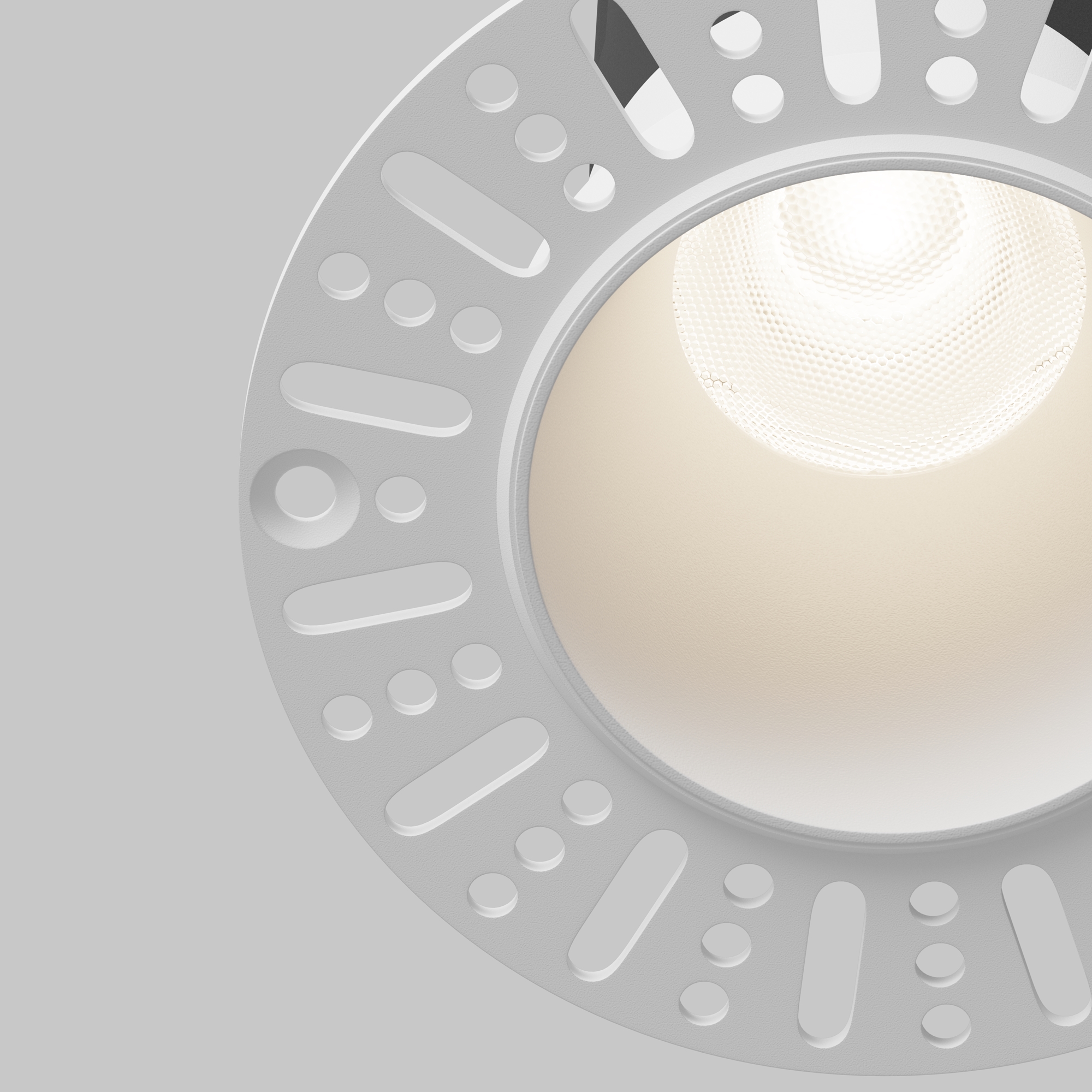 Встраиваемый светильник Maytoni Dip DL120-10W-4K-TRS-W_MY