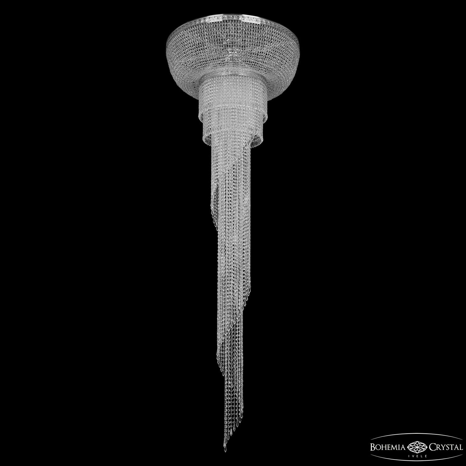 Хрустальная люстра Bohemia Ivele Crystal 8322 83221/80IV-250 Ni_BI