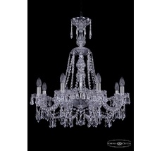 Хрустальная люстра Bohemia Ivele 1403/8/240/XL-75 Ni_BI