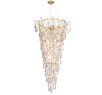 Подвесная люстра Crystallux REINA REINA SP34 D1200 GOLD PEARL_CR