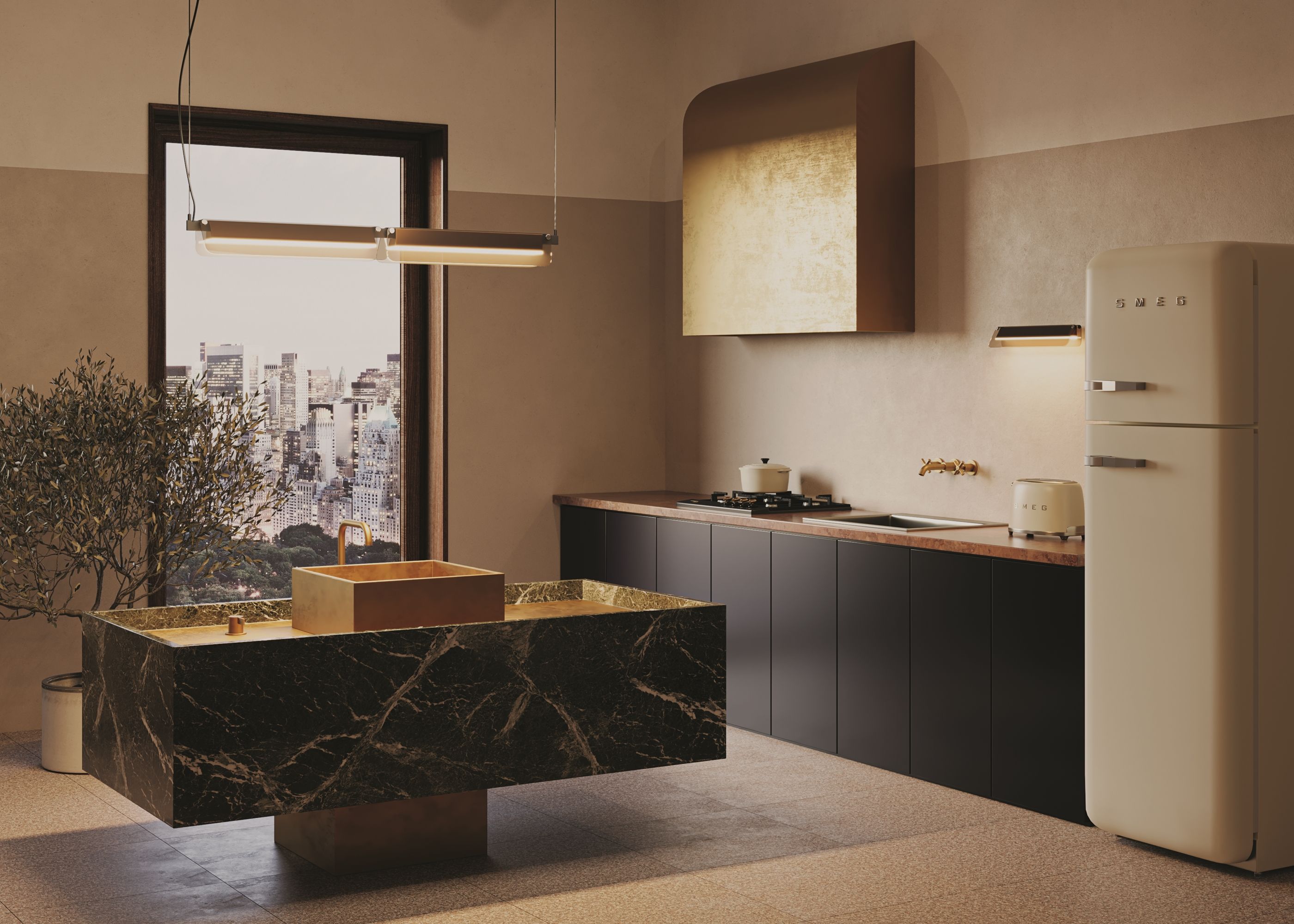 Подвесной светильник Maytoni Flat MOD296PL-L20BC3K_MY