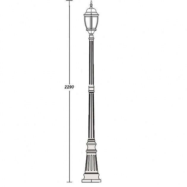Наземный фонарь IP44 91209L Gb Oasis Light 91209L Gb_OL
