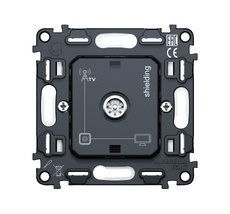 Механизм TV розетки оконечной экранированной 5-1000MHz 3dB QUANT Ambrella Volt VM199_AMB