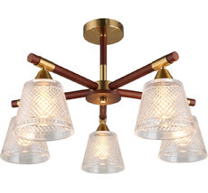 Люстра потолочная на штанге Omnilux OML-67607-05