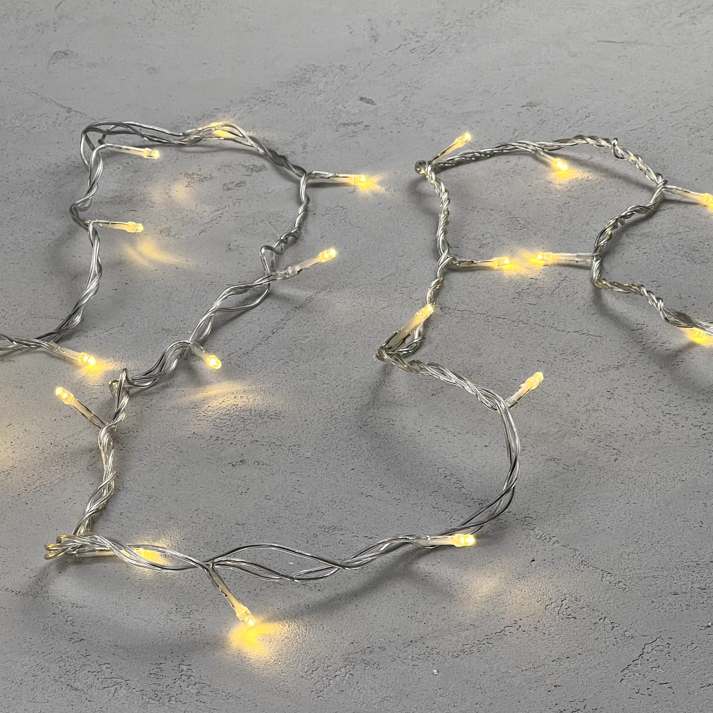 Гирлянда LTC Нить 10м Шампань 24В, 100 LED PST100-10-1CH