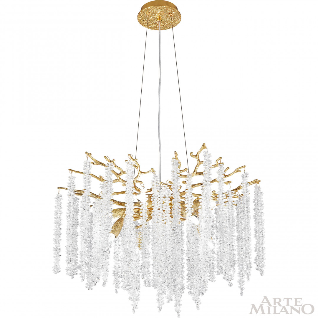 

Подвесная люстра Arte Milano Milan 239801/D600/8/A Gd, 239801/D600/8/A Gd