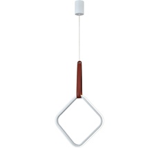 Подвесной светодиодный светильник Escada 10296/1LED White_ESC