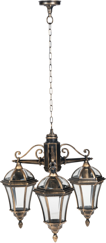 Уличный светильник подвесной IP44 Gb Oasis Light 95270S/3 Gb_OL