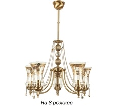 Потолочная люстра Kutek NIC-ZW-8(P)