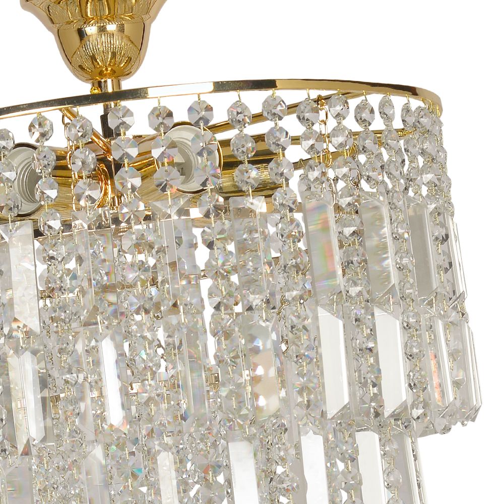 Подвесная люстра Arti Lampadari Napoli Gold Napoli E 1.5.38.501 G