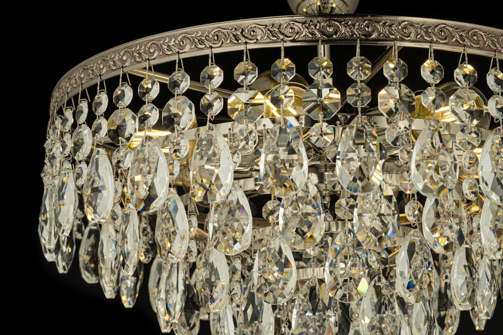 Потолочная люстра Arti Lampadari Castellana Nickel Castellana E 1.3.38.601 N