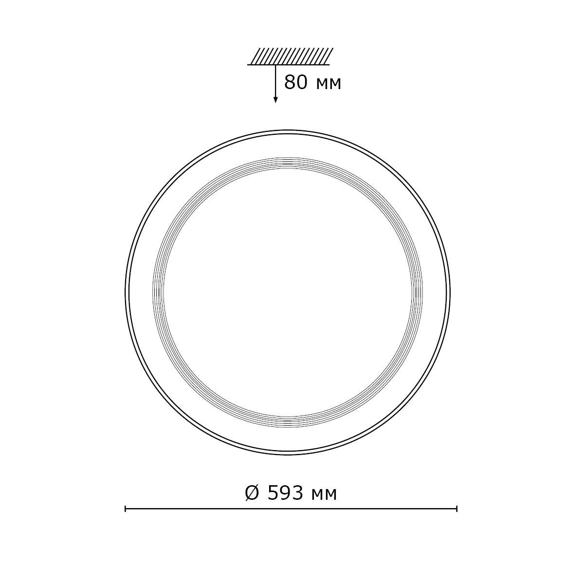 Настенно-потолочный светильник Sonex Liga 2011/E_Sonex