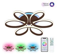 Потолочная люстра CitiLux Сезар Смарт CL233A155E