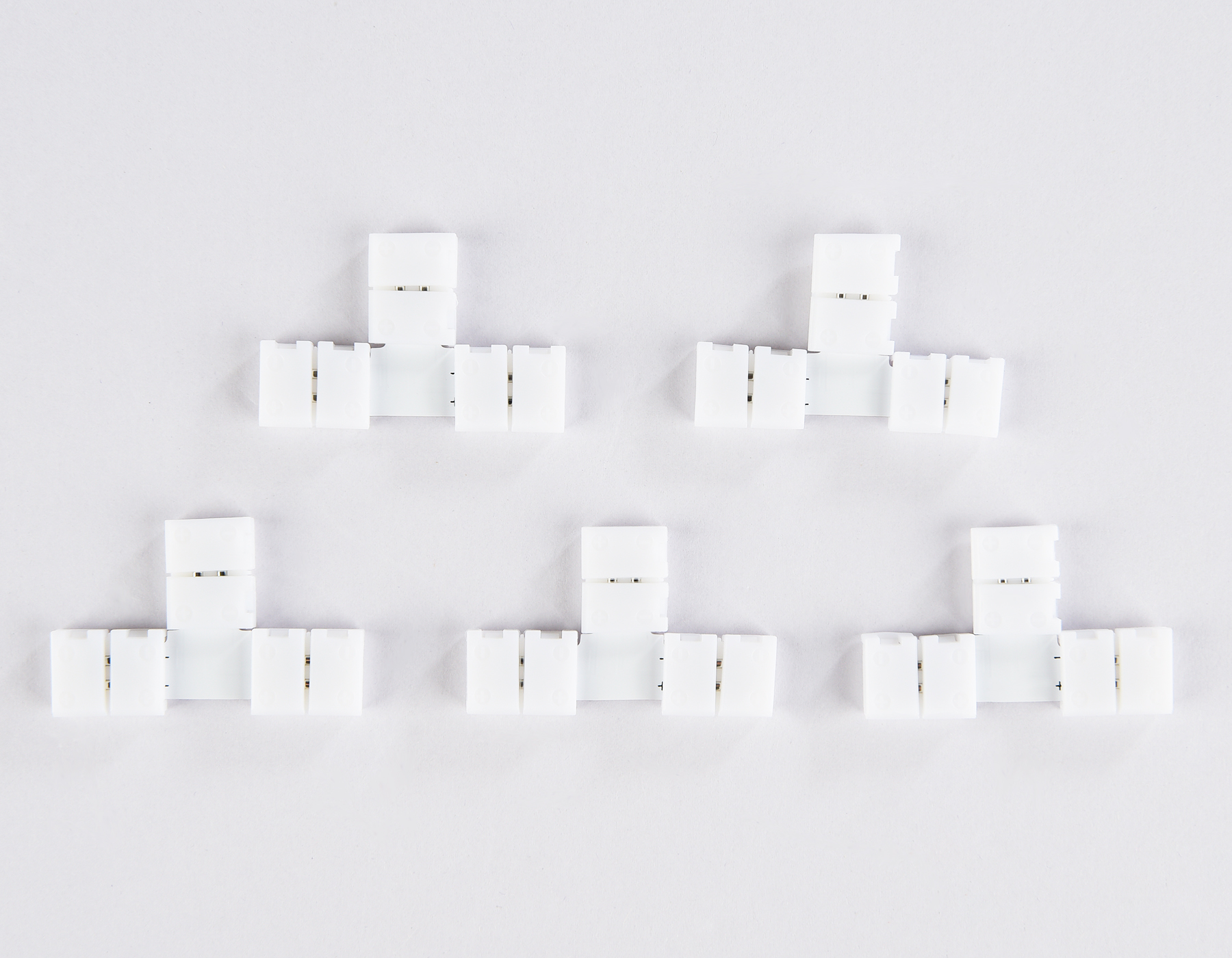 Соединитель T для светодиодной ленты 2835 12/24V Ambrella Light GS GS6901_AMB