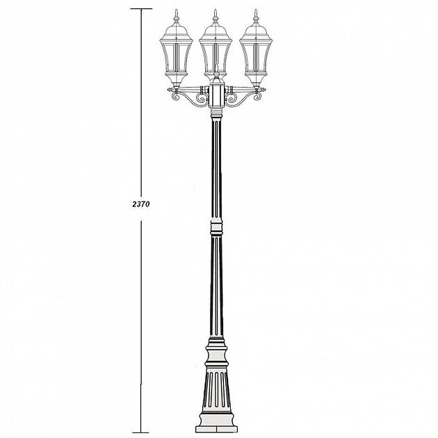Наземный фонарь IP44 91309L Gb Oasis Light 91309LB Gb_OL