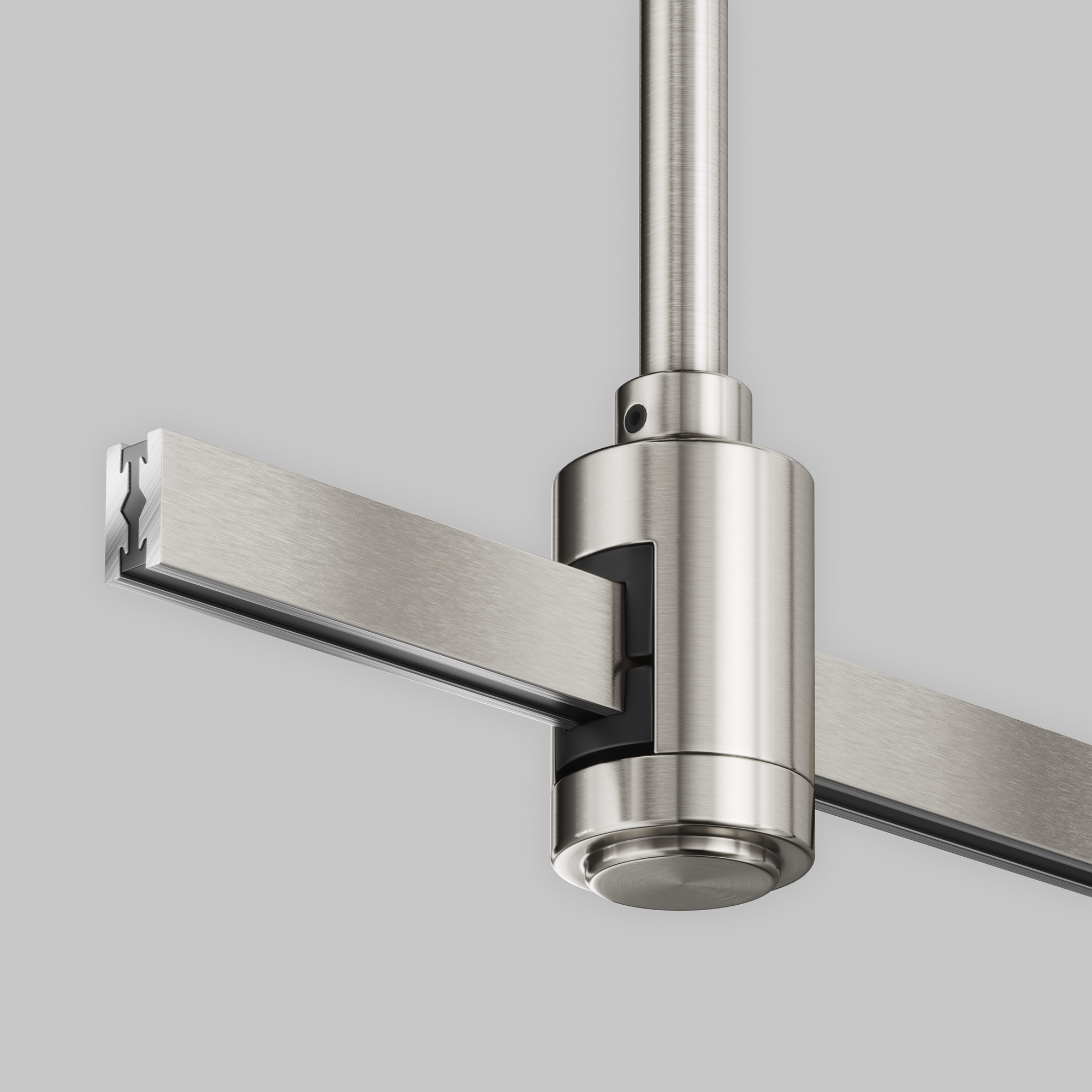 Основание потолочное Long 385мм для блока питания с вводом питания Flarity Maytoni TRA159C-BB1-PT_MY