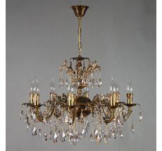 Хрустальная люстра Ambiente Ambient 2118/8 PB Tear drop_BZ