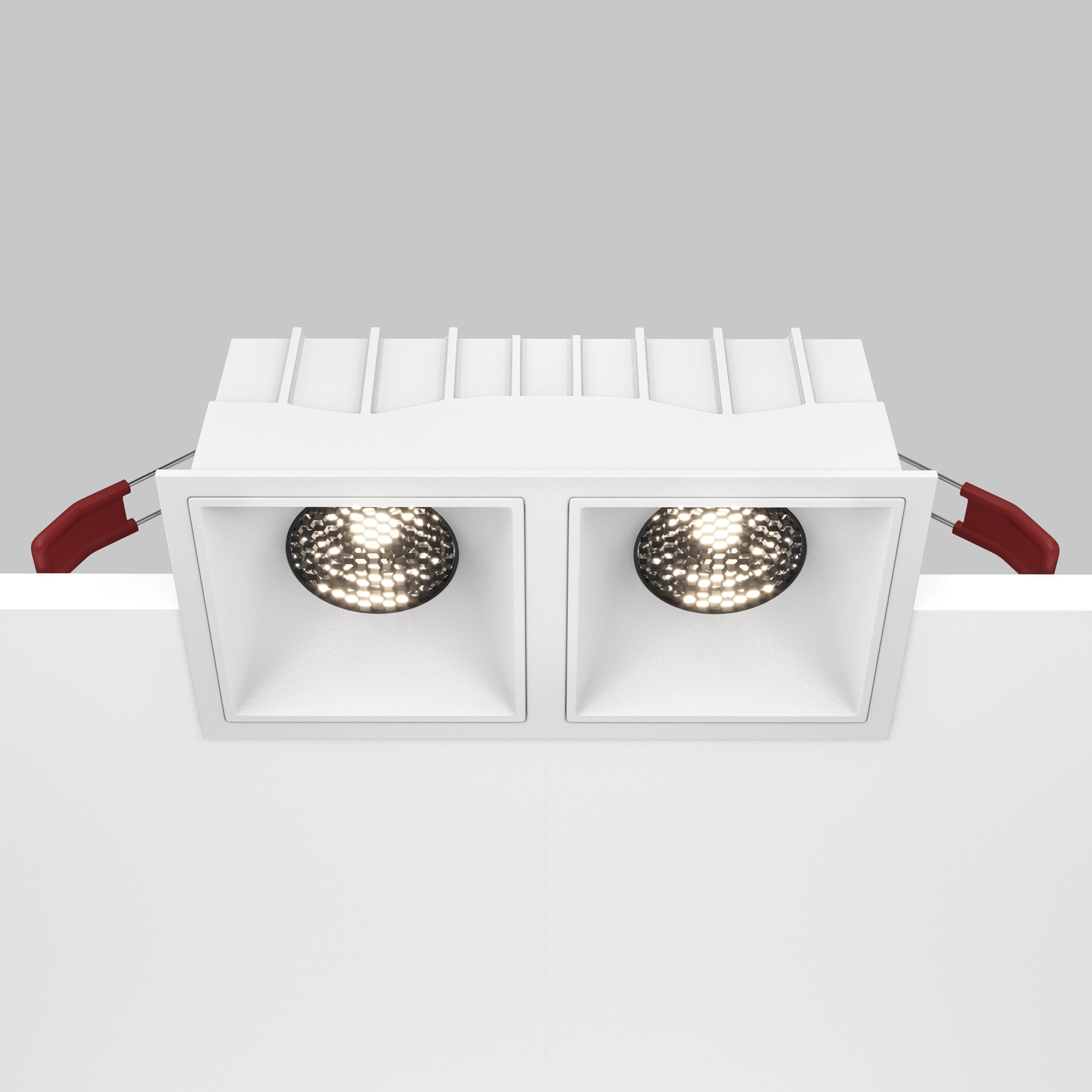 Встраиваемый светильник Maytoni Technical Alfa LED DL043-02-15W4K-D-SQ-W_MY