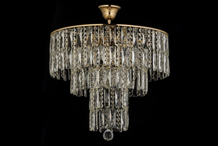 Потолочная люстра на штанге хрусталь Arti Lampadari Deliceto E 1.5.46.100 G