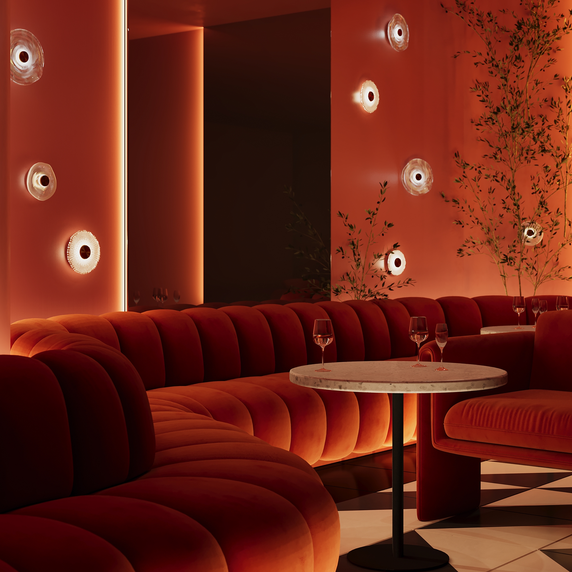 Настенный светильник Maytoni Sparkle MOD343WL-L5BS3K1_MY