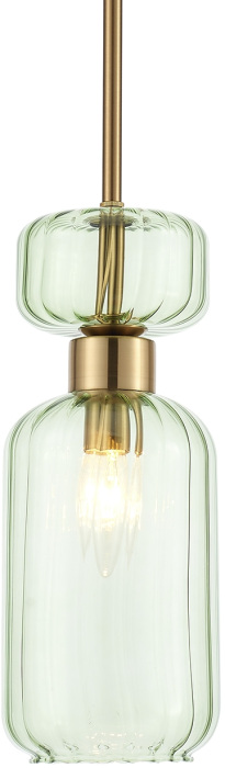 Подвесной светильник 1141/1S E14*60W Antigue copper/Green Escada 1141/1S Green_ESC