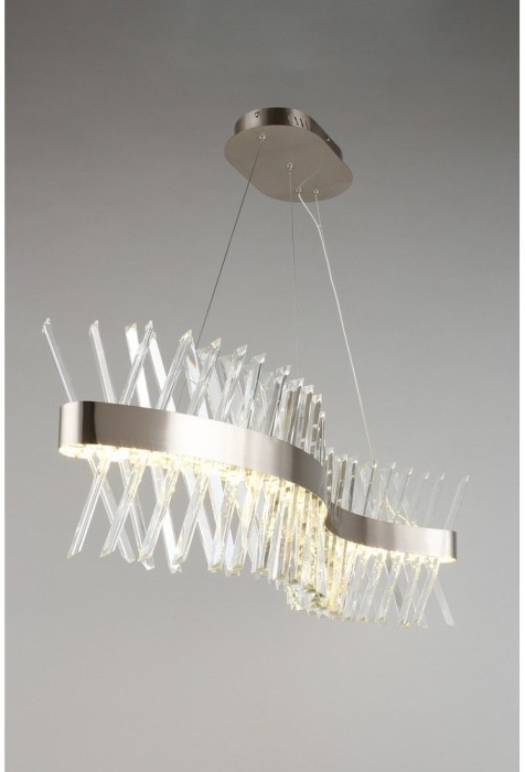 Подвесная люстра хрусталь светодиодная Omnilux OML-99913-44