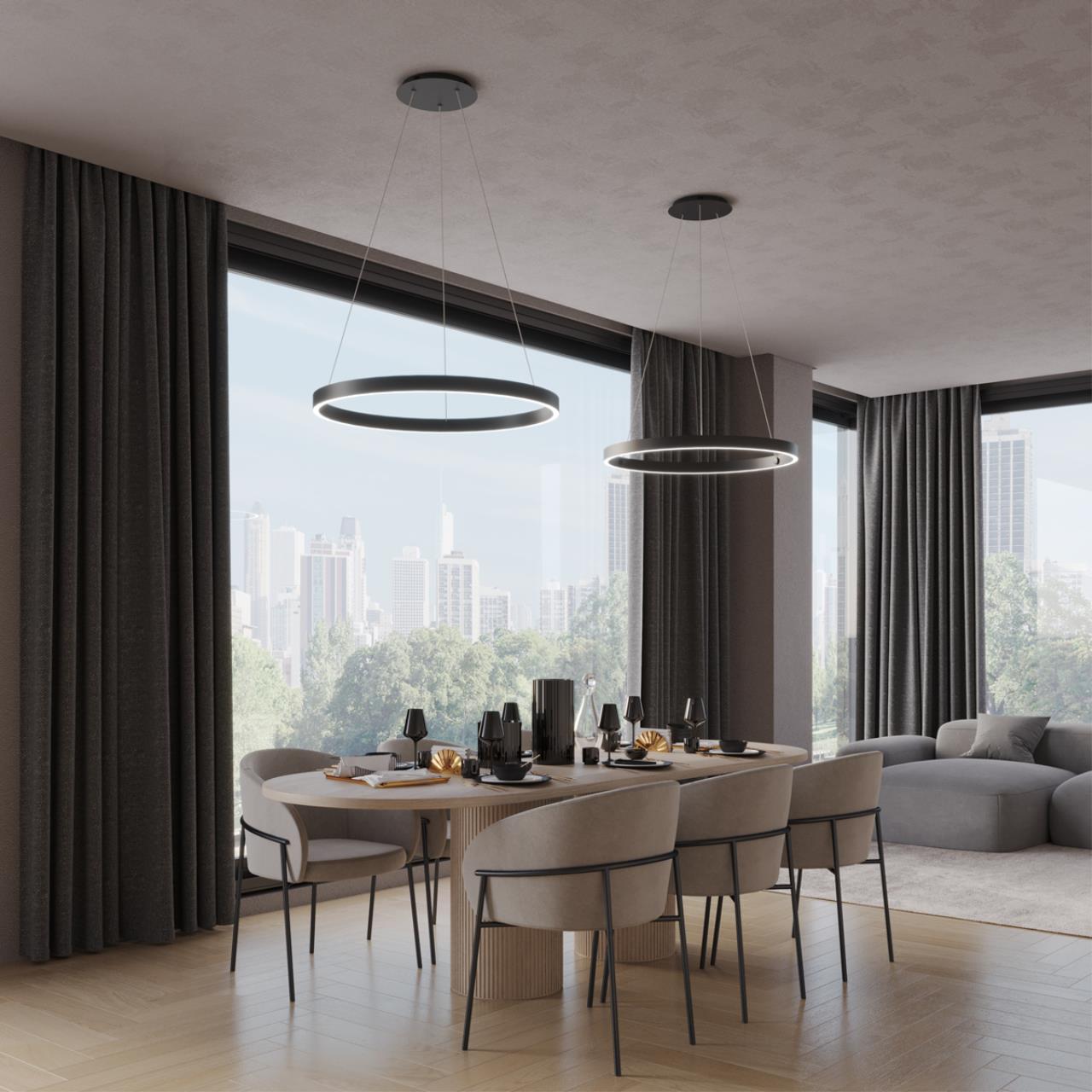 Подвесной светильник диммир. со сменой цв. температуры NOVOTECH SOTTO 359450