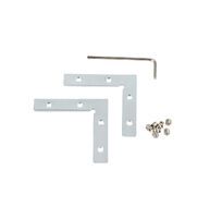 Коннектор угловой для алюминиевого профиля MyFar MT0100-CC