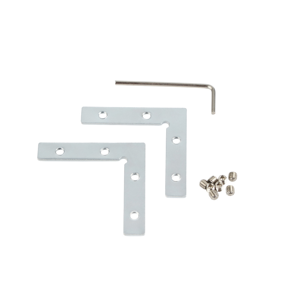 Коннектор угловой для алюминиевого профиля MyFar MT0100-CC