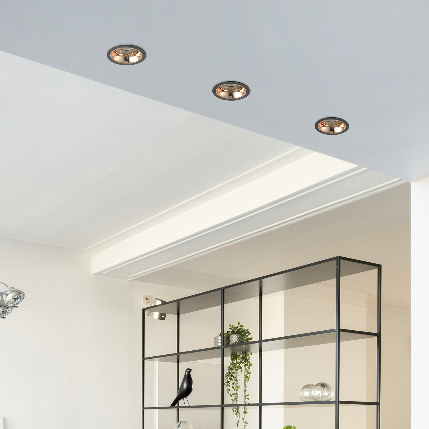 Встраиваемый светильник Crystal Lux CLT 081C BL-GO_CR