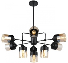 Потолочная люстра на штанге Imex MD.74785-9-S-BK_IM