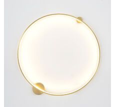 Настенный светильник Crystal Lux REAL REAL AP35W LED BRASS_CR