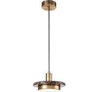 Потолочный светильник подвесной шириной 20 см Escada 10260/1LED Brown marble_ESC