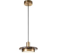 Потолочный светильник подвесной шириной 20 см Escada 10260/1LED Brown marble_ESC