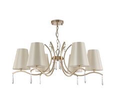 Подвесная люстра Crystallux RENATA RENATA SP6 GOLD_CR